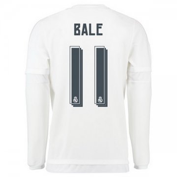 2017 Collection Maillot Real Madrid Manche Longue Bale Domicile 2015 2016