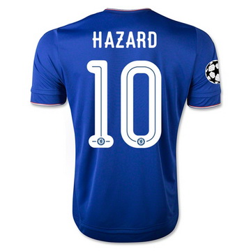 Authentique Maillot Chelsea Hazard Domicile 2015 2016