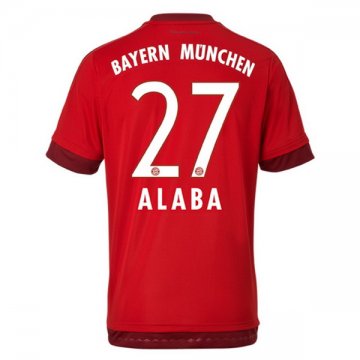 Boutique Maillot Bayern Munich Alaba Domicile 2015 2016