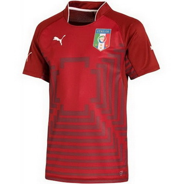 Boutique Maillot Italie Goalkeeper Rouge 2014 2015