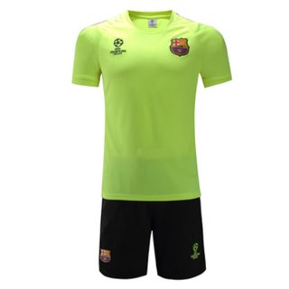 Catalogue Maillot Formation Barcelone Champion Vert 2016