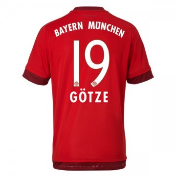 Maillot Bayern Munich Gotze Domicile 2015 2016 Magasin Paris