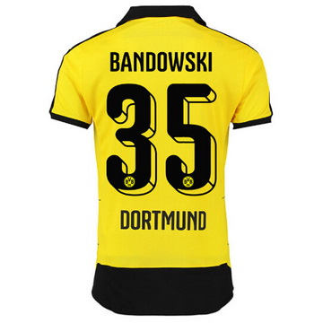 Maillot Borussia Dortmund Bandowski Domicile 2015 2016 à Bas Prix Avignon