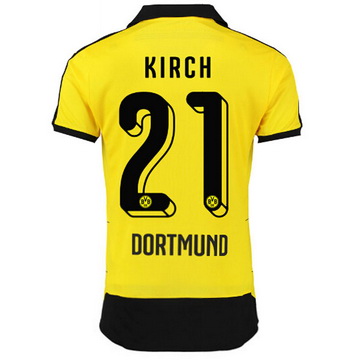 Maillot Borussia Dortmund Kirch Domicile 2015 2016 est Arrivée