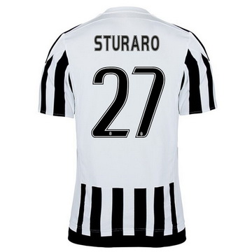 Maillot Juventus Sturaro Domicile 2015 2016 Pas Chère