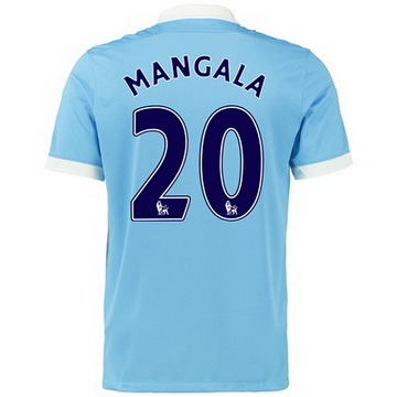 Maillot Manchester City Mangala Domicile 2015 2016 En Ligne