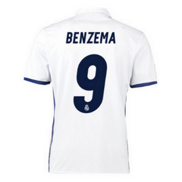 Maillot Real Madrid Benzema Domicile 2016 2017 Promotions En Ligne
