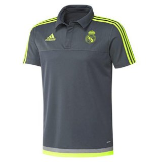 Maillot Real Madrid Polo Gris 2016 Pas Cher Prix