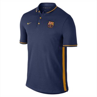 Promotions Maillot Barcelone Polo Bleu Fonce 2016