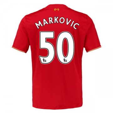 Collection Maillot Liverpool Markovic Domicile 2015 2016