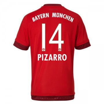 Maillot Bayern Munich Pizarro Domicile 2015 2016 Remise Paris en ligne
