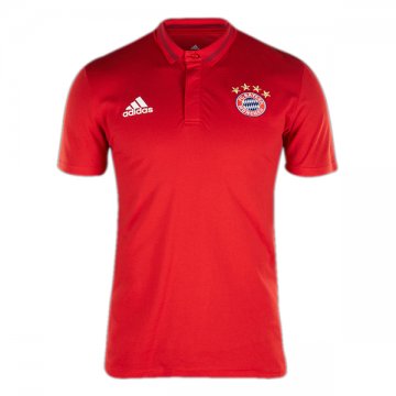 Maillot Bayern Munich Polo Rouge 2016 2017 Magasin De Sortie