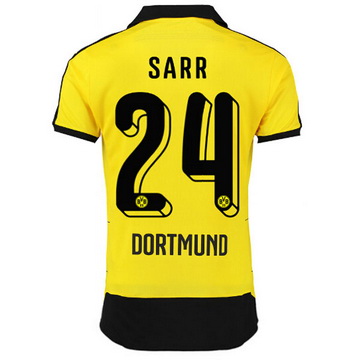 Maillot Borussia Dortmund Sarr Domicile 2015 2016 à Prix Avantageux