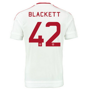 Maillot Manchester United Blackett Exterieur 2015 2016 France Livraison Gratuite