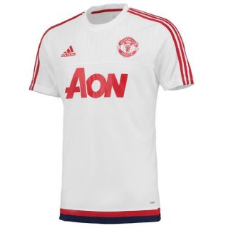Maillot Manchester United Champion Formation Blanc 2015 Pas Cher