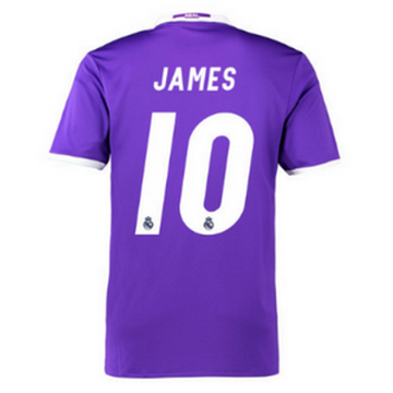 Maillot Real Madrid James Exterieur 2016 2017 Soldes Cannes