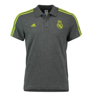 Maillot Real Madrid Polo Gris 2017 à Petits Prix