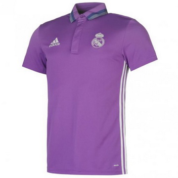 Maillot Real Madrid Polo Violet 2016 2017 Achat à Prix Bas