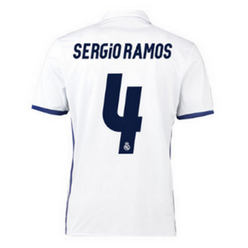 Maillot Real Madrid Sergio Ramos Domicile 2016 2017 Vendre France