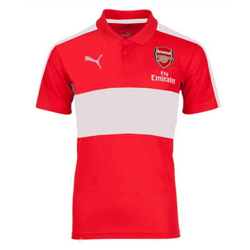 Officiel Maillot Arsenal Polo Rouge 2016 2017