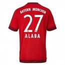 Maillot Bayern Munich Alaba Domicile 2015 2016