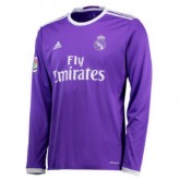 Maillot Real Madrid Manche Longue Exterieur 2016 2017