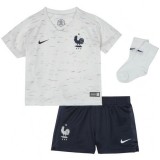 2018 2019 Ensemble Equipe de France Bébé Coupe du Monde 2018 Maillot Short Chaussettes Extérieur
