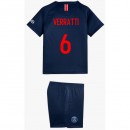 2018 2019 Ensemble Foot PSG VERRATTI Enfant Paris Saint Germain Maillot Short Chaussettes Domicile