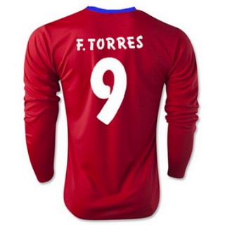 Maillot Atletico De Madrid Ml F.Torres Domicile 2015 2016