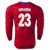 Maillot Atletico De Madrid Ml Miranda Domicile 2015 2016