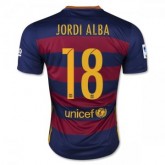 Maillot Barcelone Jordi Alba Domicile 2015 2016