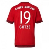 Maillot Bayern Munich Gotze Domicile 2015 2016