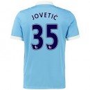 Maillot Manchester City Jovetic Domicile 2015 2016