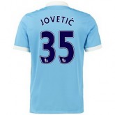 Maillot Manchester City Jovetic Domicile 2015 2016