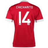 Maillot Manchester United Chicharito Domicile 2015 2016