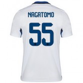 Maillot Inter Milan Nagatomo Exterieur 2015 2016
