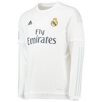 Mode Maillot Real Madrid Manche Longue Domicile 2015 2016