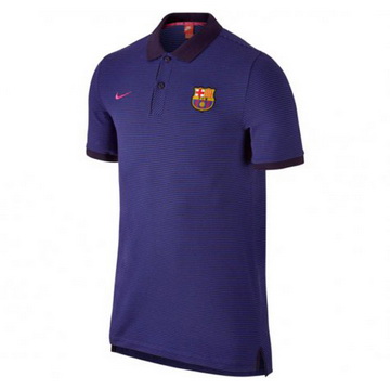 Nouvelle Collection Maillot Barcelone Polo Pourpre 2016 2017